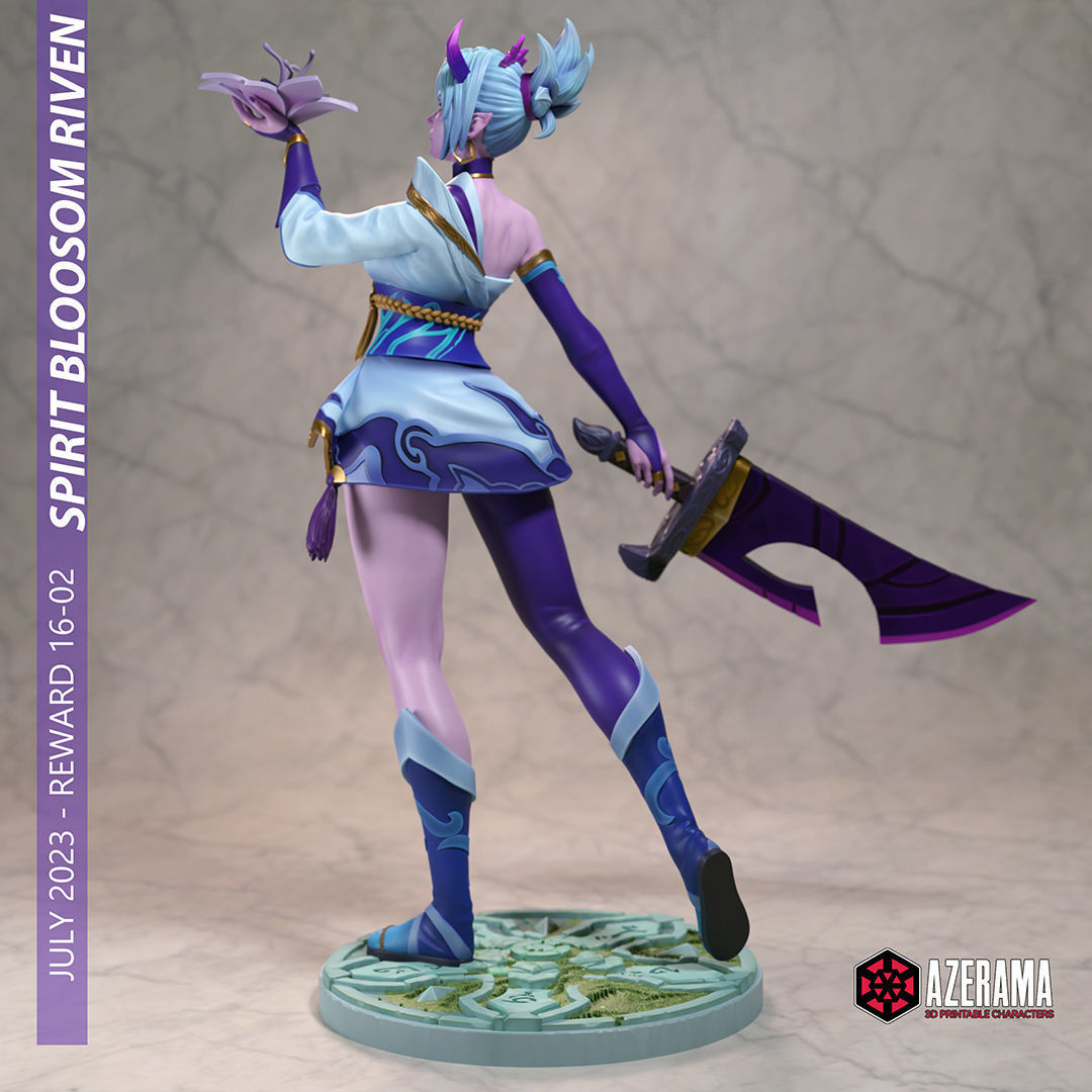 Spirit Blossom Riven for 3D Printing 3D print model_5
