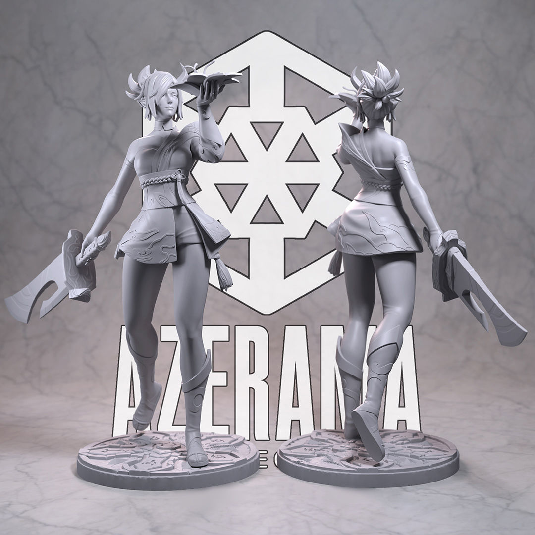 Spirit Blossom Riven for 3D Printing 3D print model_10