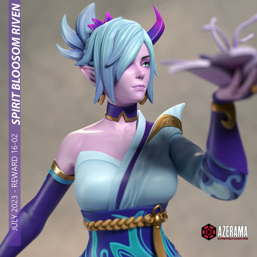 Spirit Blossom Riven for 3D Printing 3D print model_7