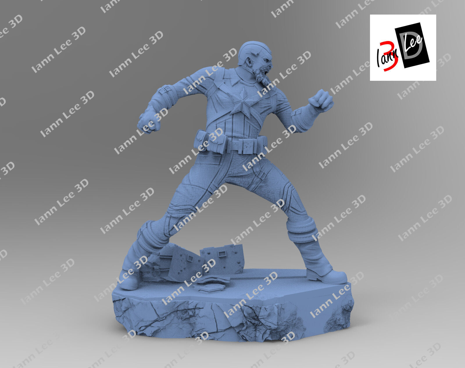 Red Guardian Guardian Rojo Marvel movie Blackwidow 3D print model_14