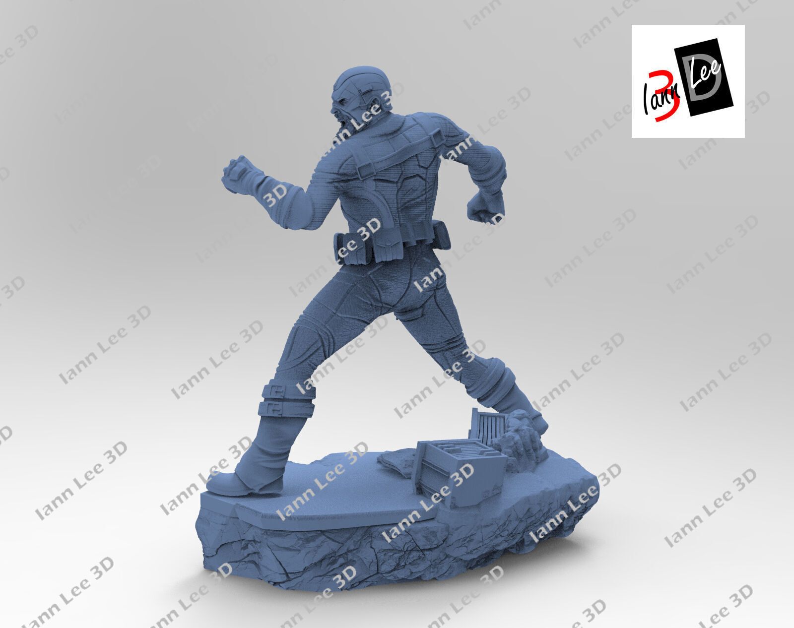 Red Guardian Guardian Rojo Marvel movie Blackwidow 3D print model_11