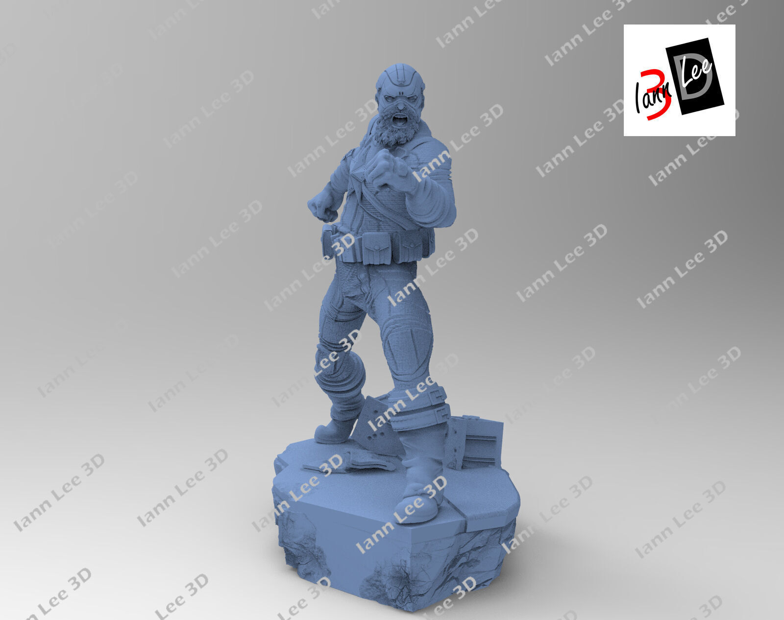 Red Guardian Guardian Rojo Marvel movie Blackwidow 3D print model_10