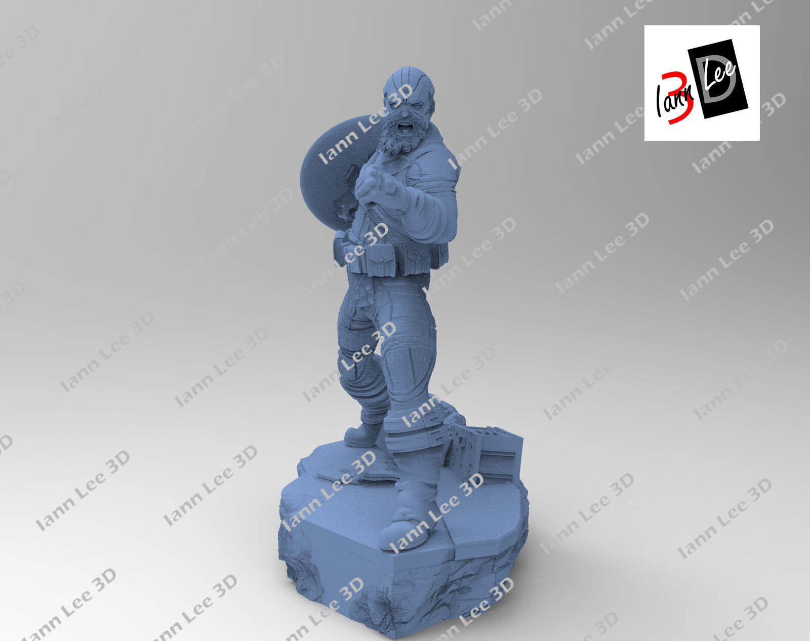 Red Guardian Guardian Rojo Marvel movie Blackwidow 3D print model_6