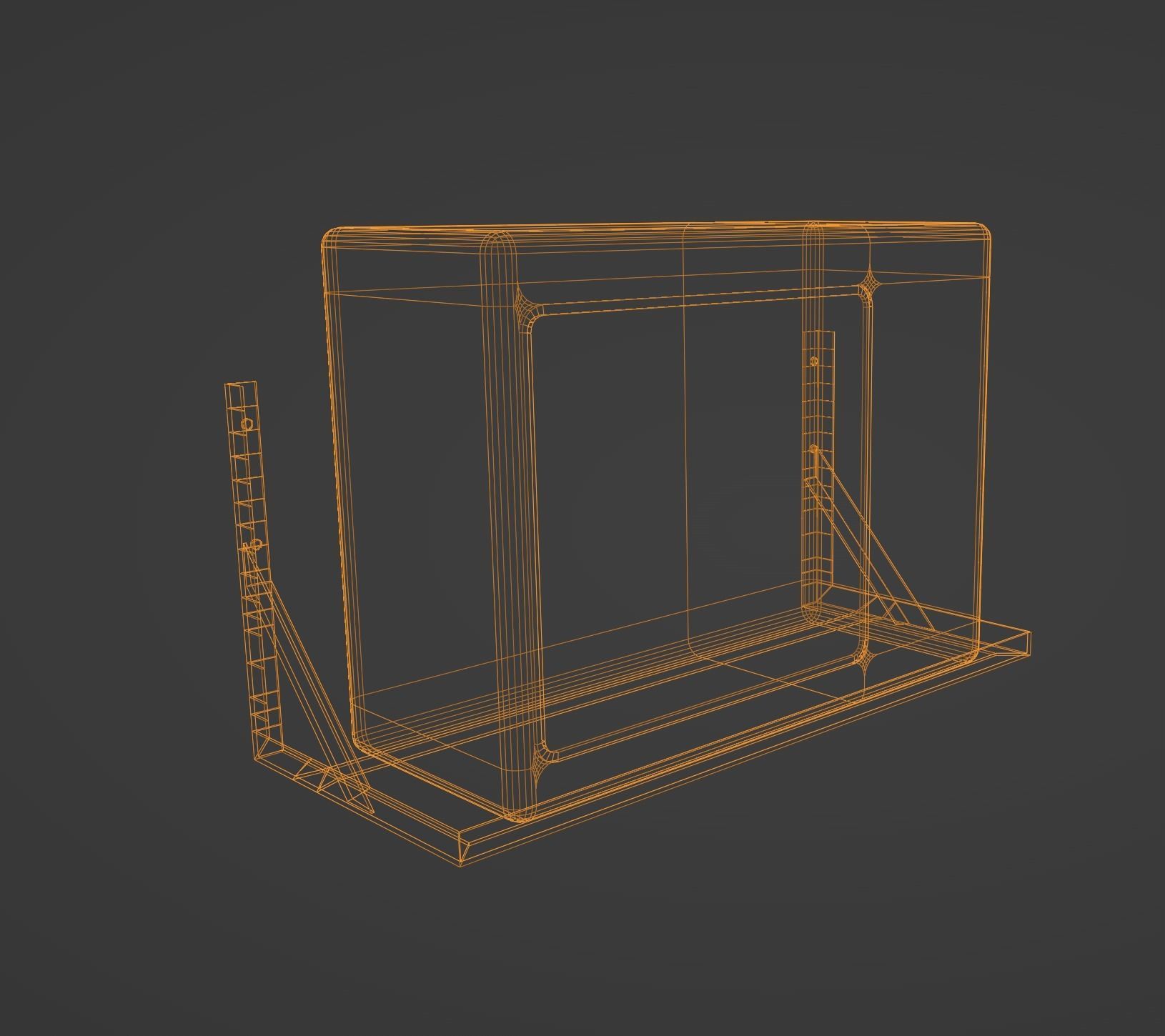 Lowpoly Air Conditioner unit free 3D model | CGTrader