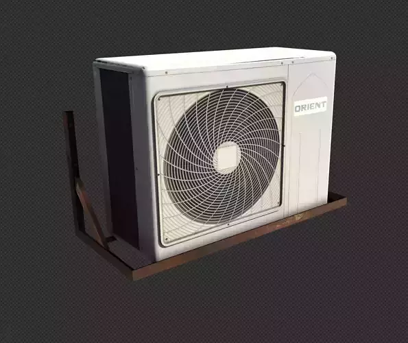 Lowpoly Air Conditioner unit 