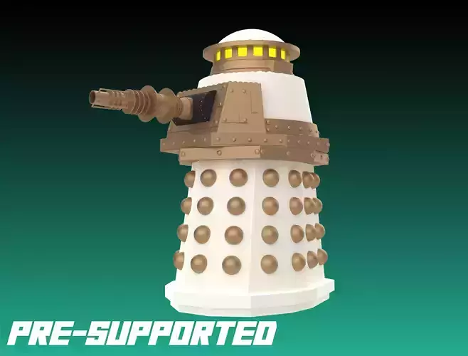 Imperial Special Weapons Dalek - 32MM Miniature 3D print model