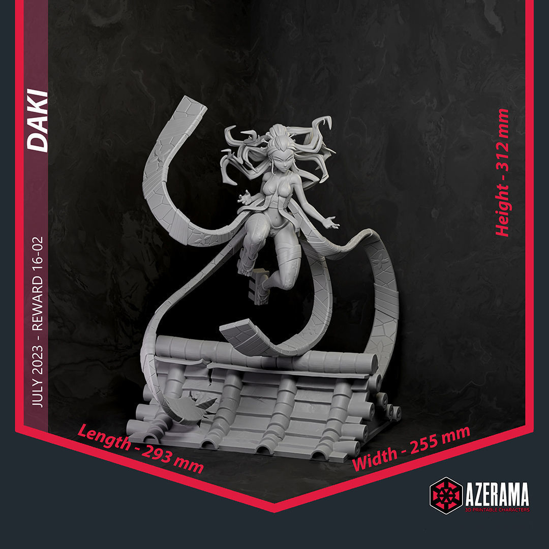 Daki STL ready for 3D Printing 3D print model_6