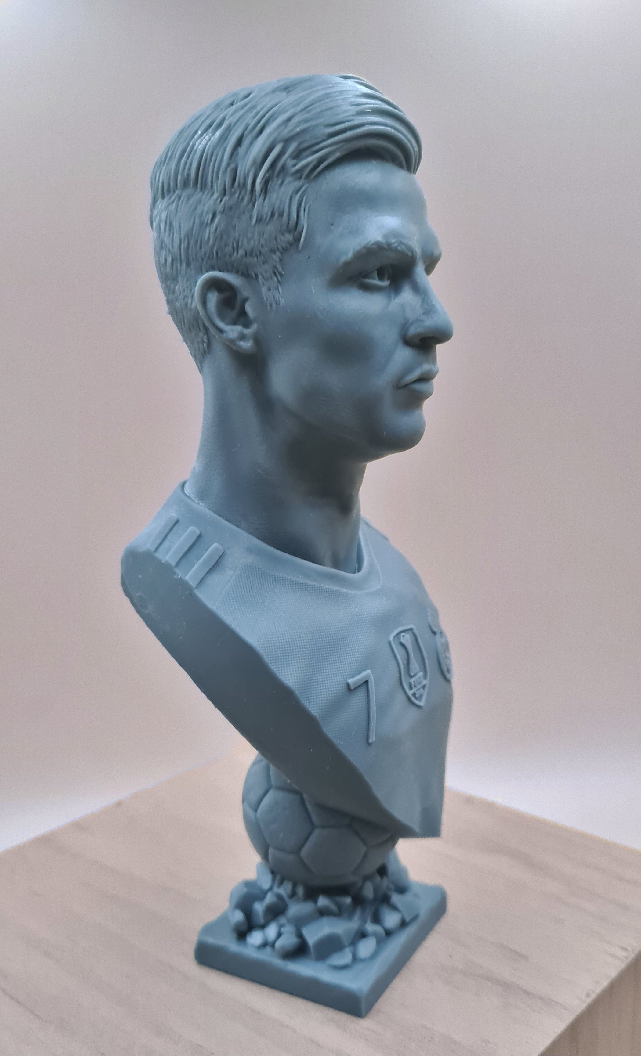 Cristiano Ronaldo bust for 3d printing 3D print model_18