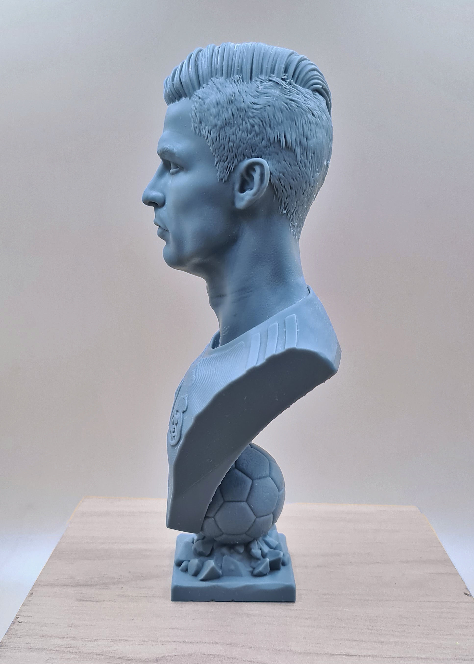 Cristiano Ronaldo bust for 3d printing 3D print model_17