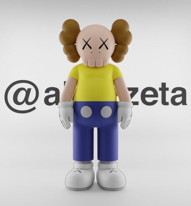 Kaws Morty Smith for Print 3D print model_1