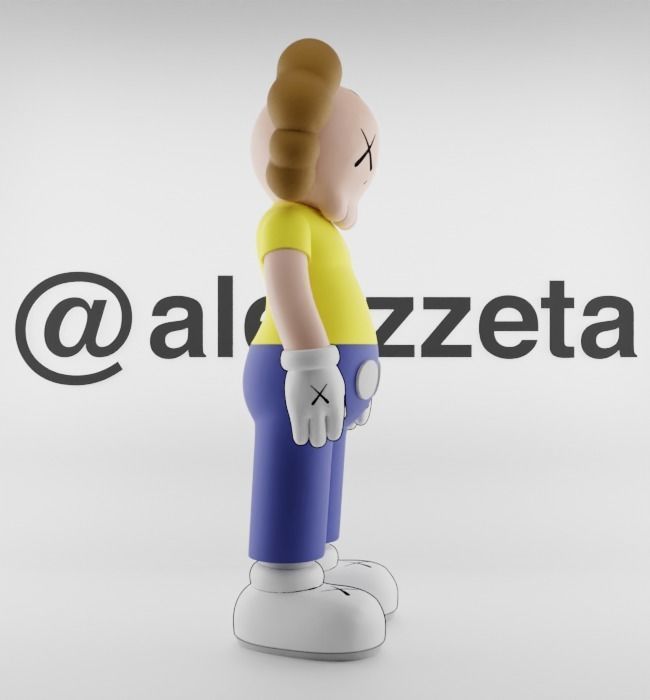 Kaws Morty Smith for Print 3D print model_29