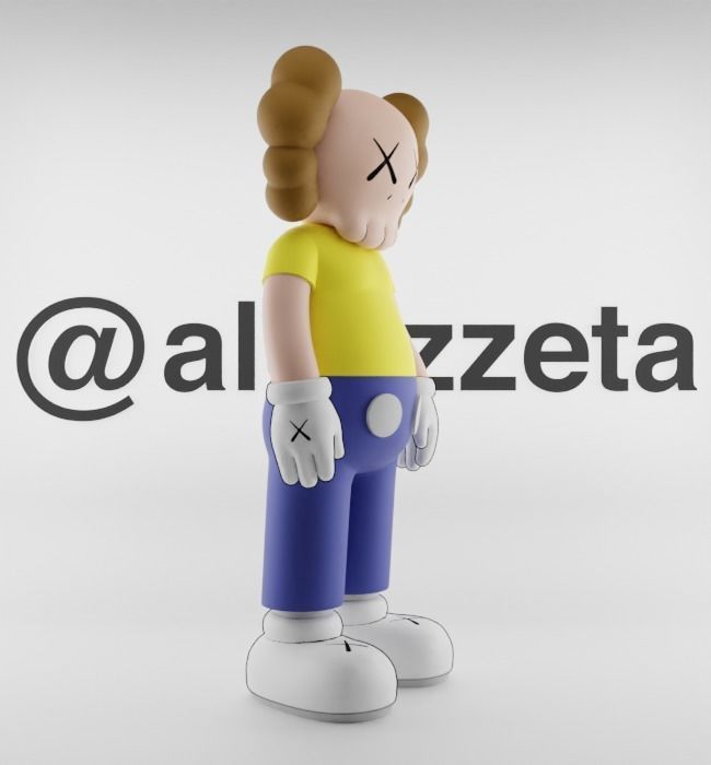 Kaws Morty Smith for Print 3D print model_31