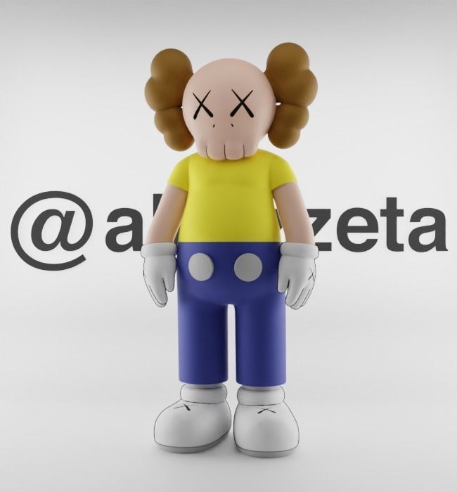 Kaws Morty Smith for Print 3D print model_2