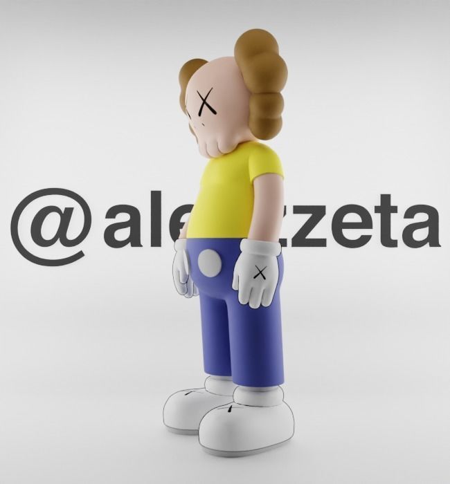 Kaws Morty Smith for Print 3D print model_7