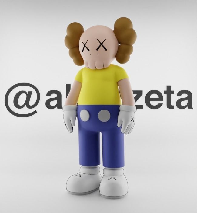 Kaws Morty Smith for Print 3D print model_3