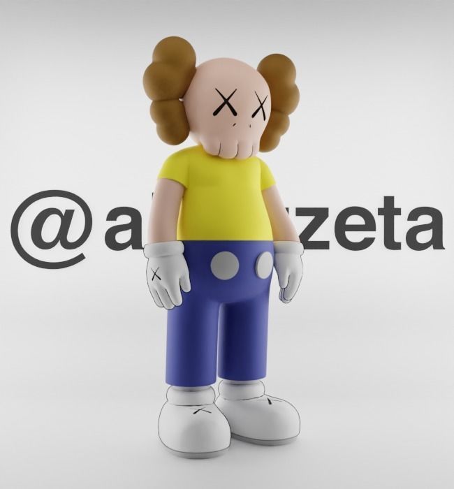 Kaws Morty Smith for Print 3D print model_34