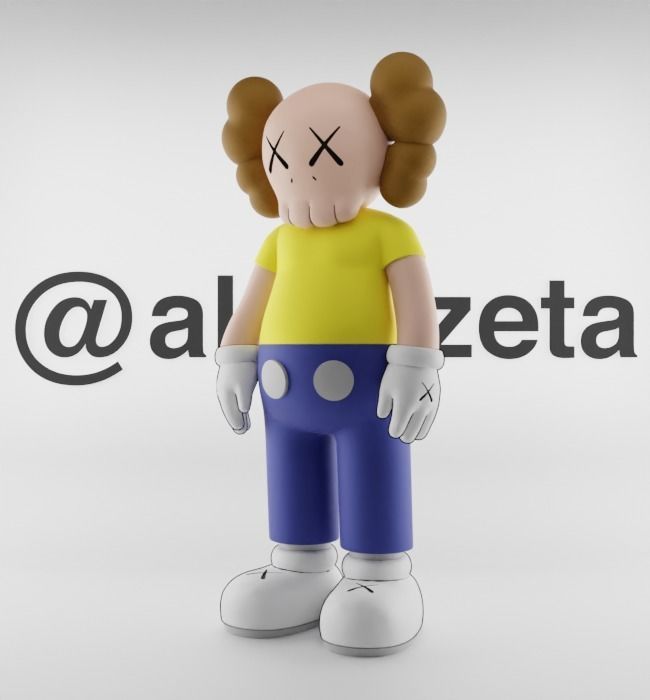 Kaws Morty Smith for Print 3D print model_4