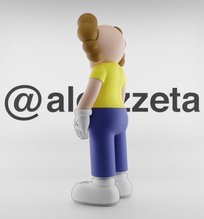 Kaws Morty Smith for Print 3D print model_13