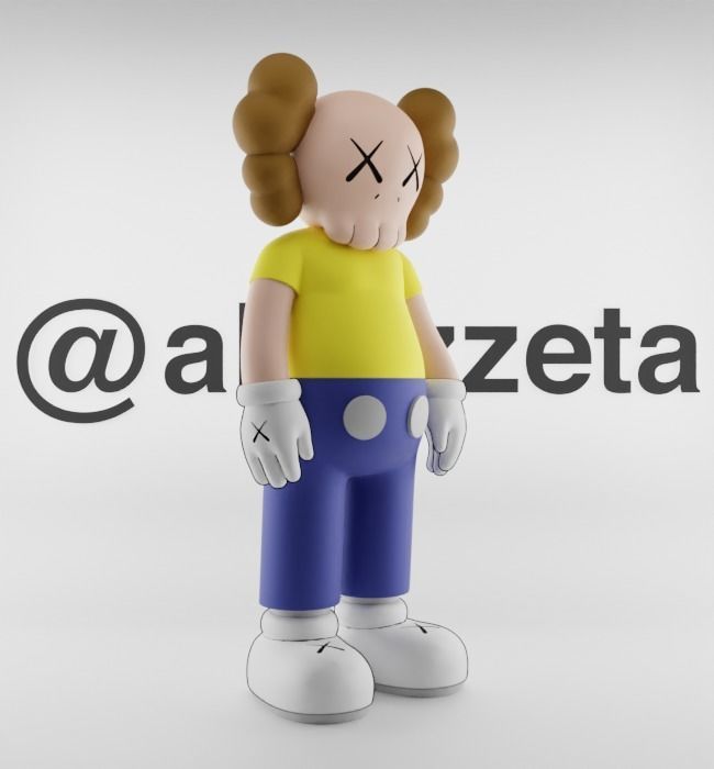 Kaws Morty Smith for Print 3D print model_33