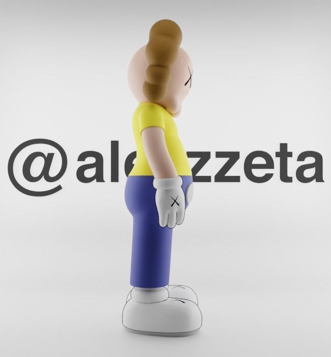 Kaws Morty Smith for Print 3D print model_28