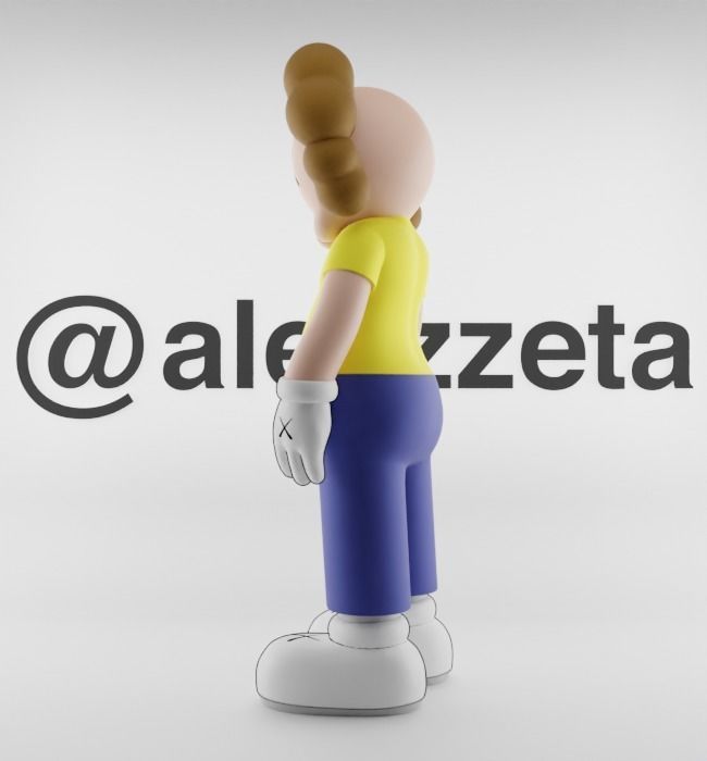 Kaws Morty Smith for Print 3D print model_12