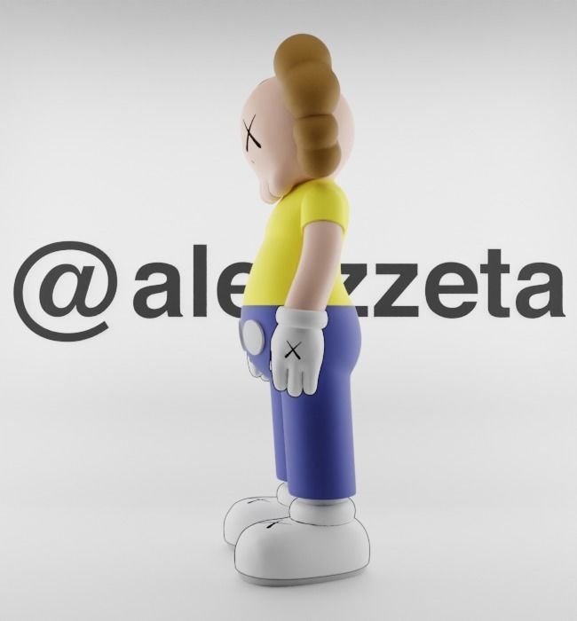 Kaws Morty Smith for Print 3D print model_9