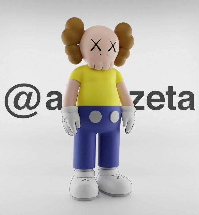 Kaws Morty Smith for Print 3D print model_35