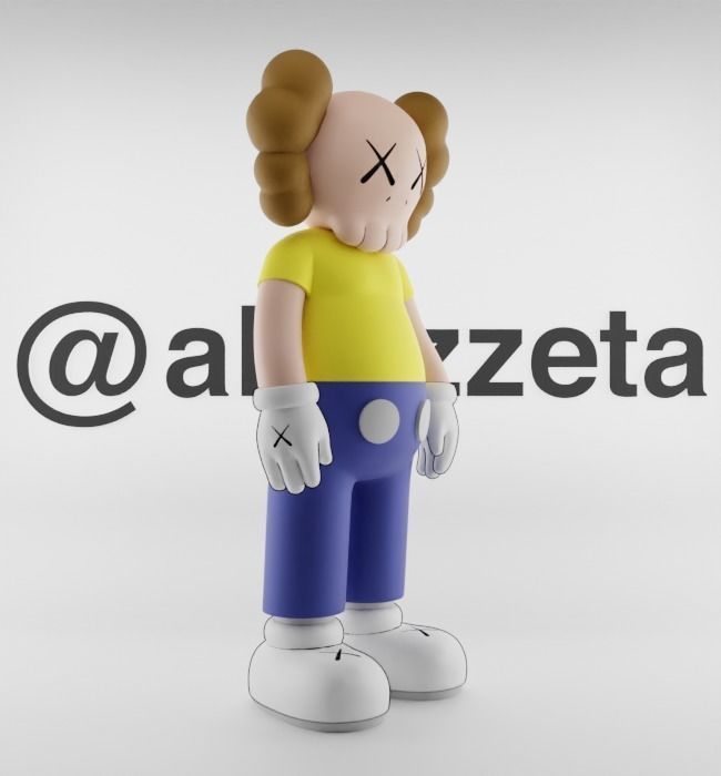 Kaws Morty Smith for Print 3D print model_32