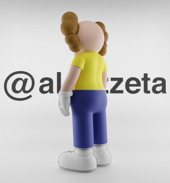 Kaws Morty Smith for Print 3D print model_14