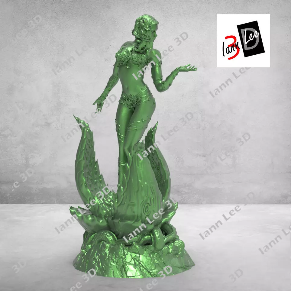 Poison Ivy Hiedra Venenosa DC comics 3D print model_0