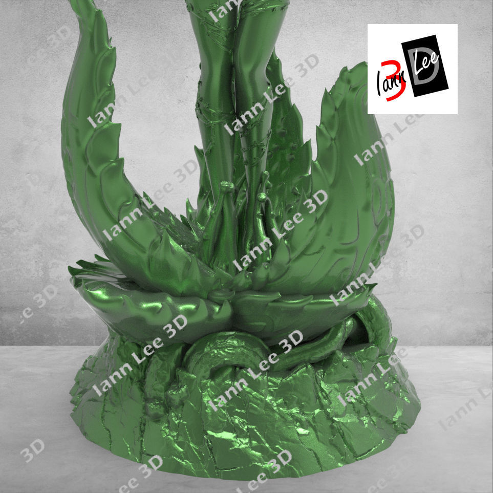 Poison Ivy Hiedra Venenosa DC comics 3D print model_7
