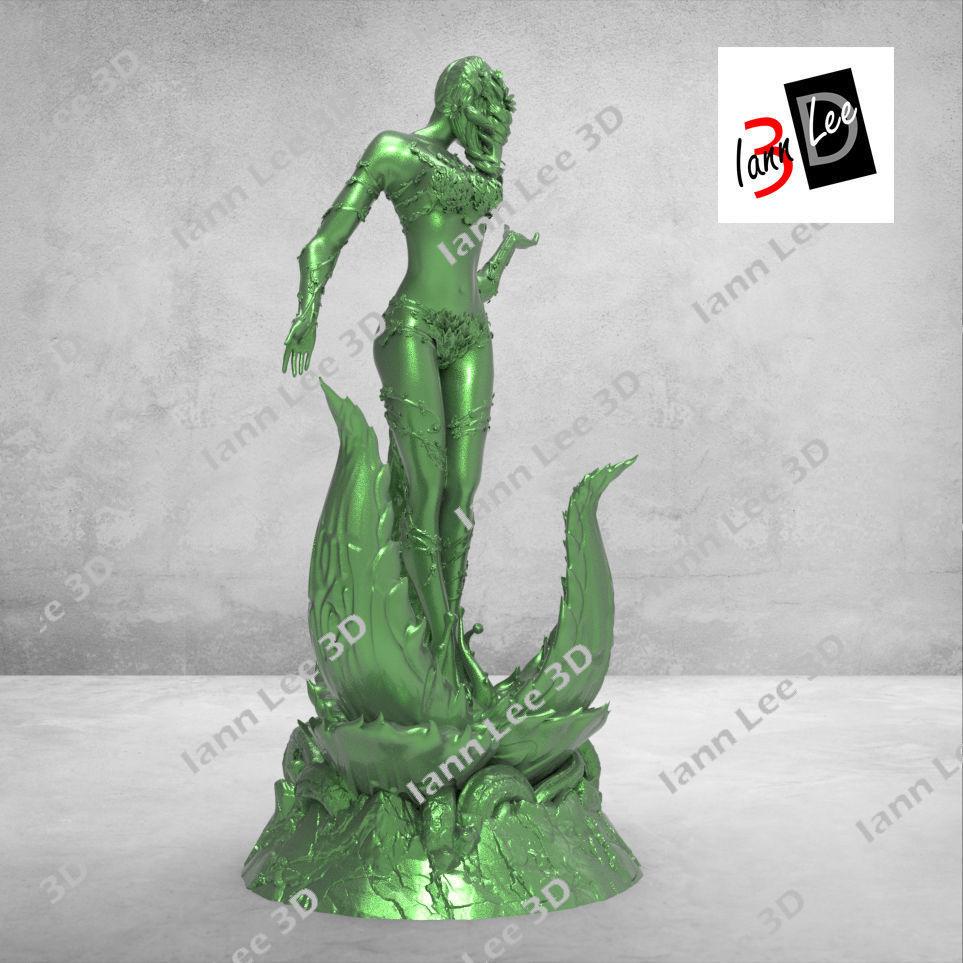 Poison Ivy Hiedra Venenosa DC comics 3D print model_5
