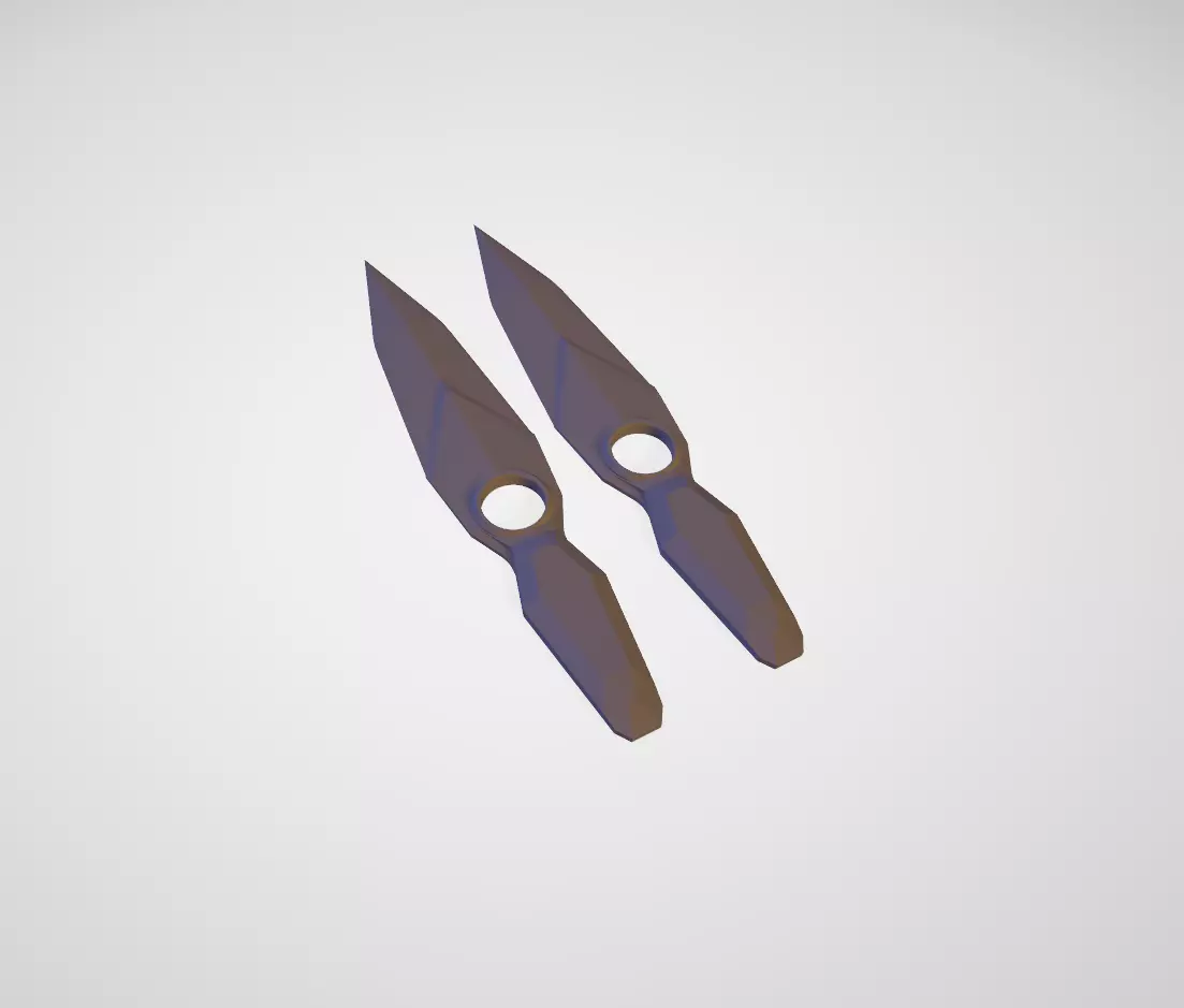 VALORANT CHAMPIONS 2023 KUNAI 3D print model