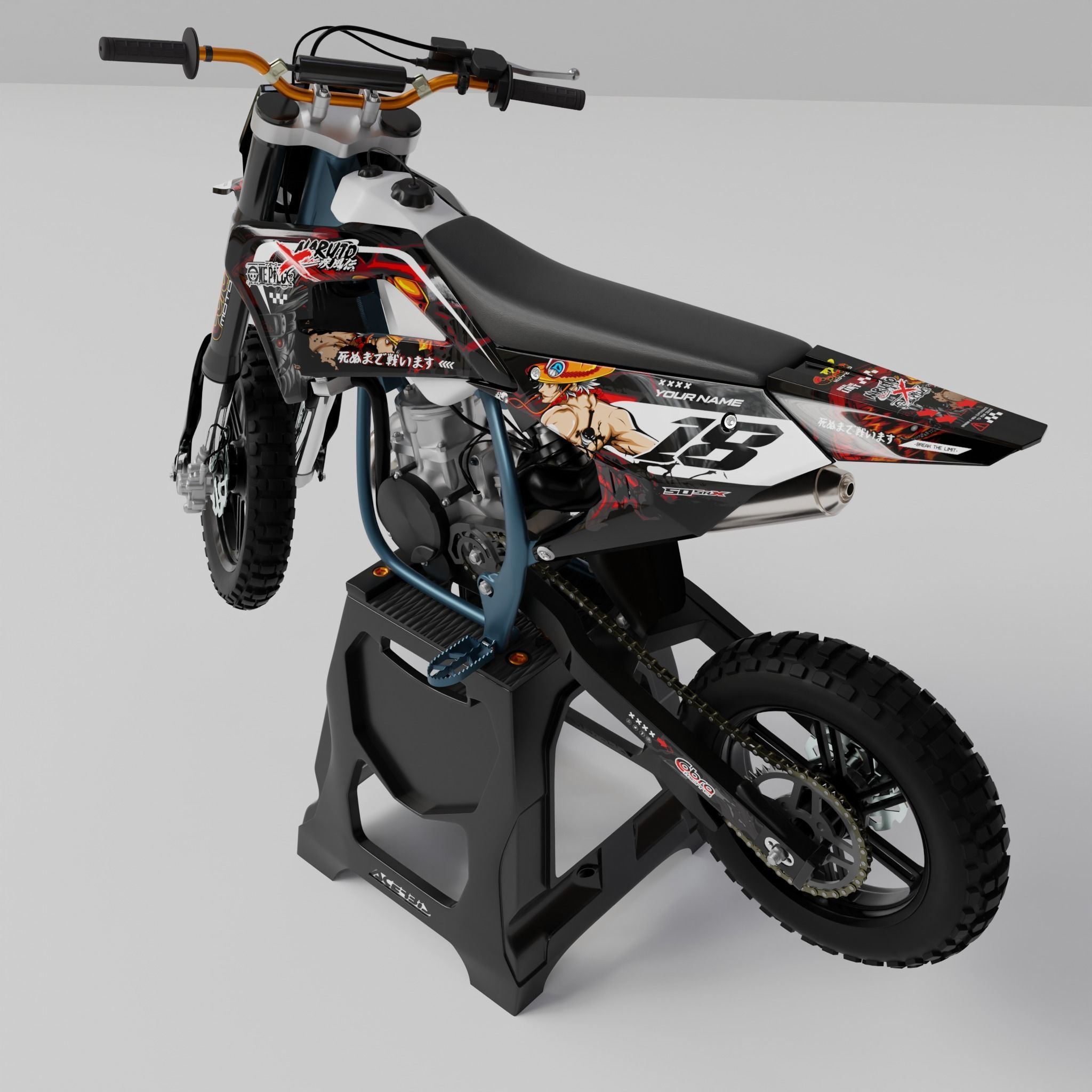 COBRA MOTO CX50 SRX 3D model_20