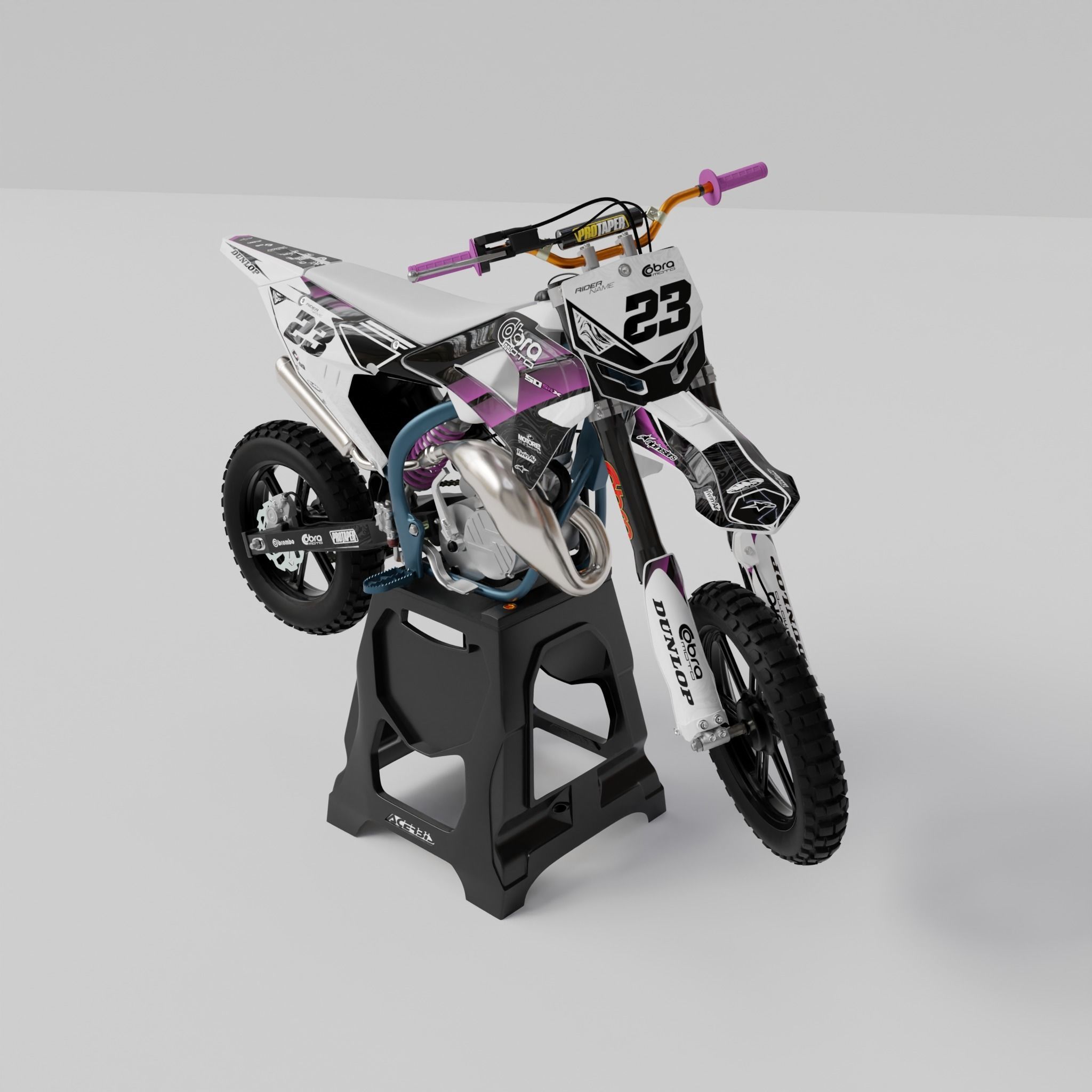 COBRA MOTO CX50 SRX 3D model_2