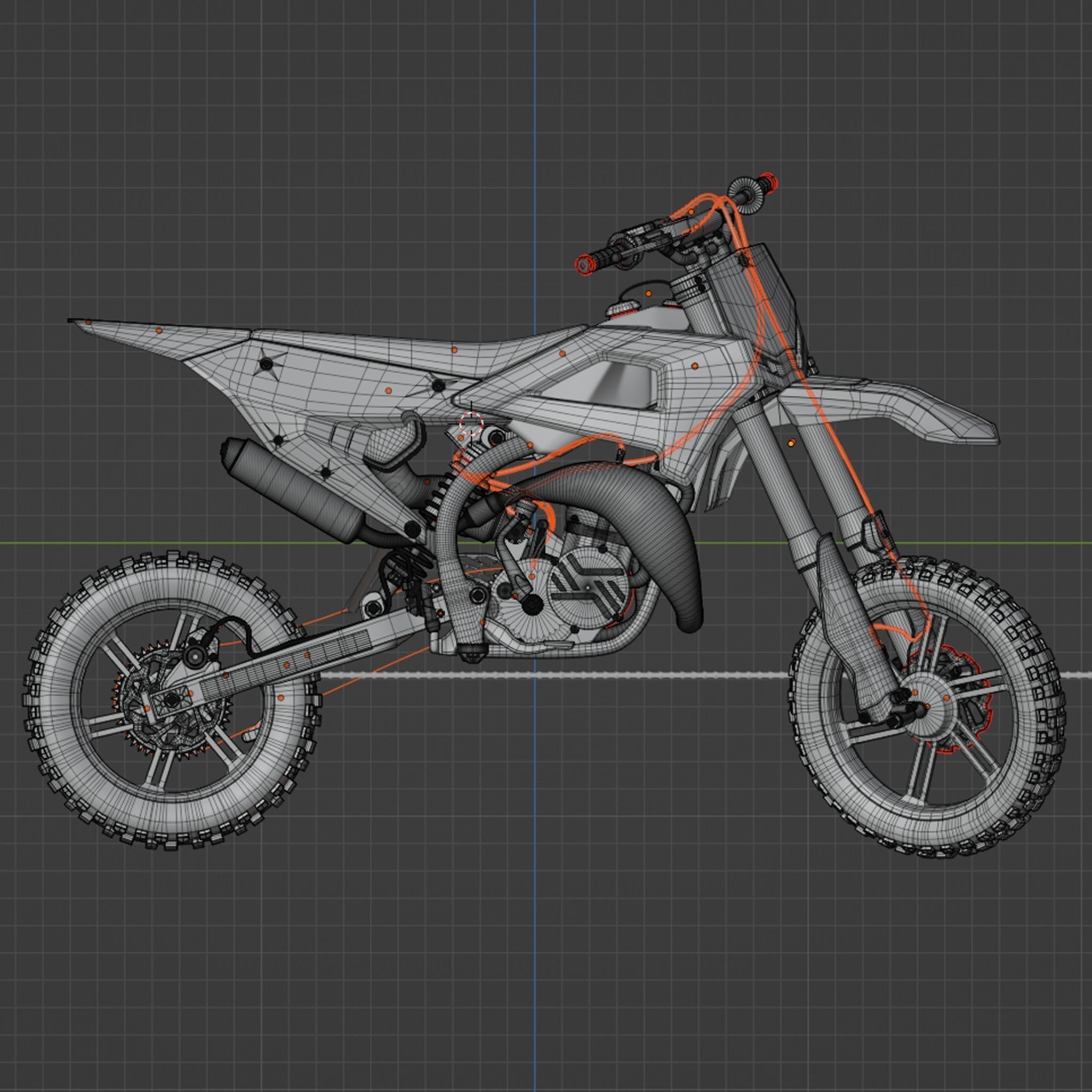 COBRA MOTO CX50 SRX 3D model_9