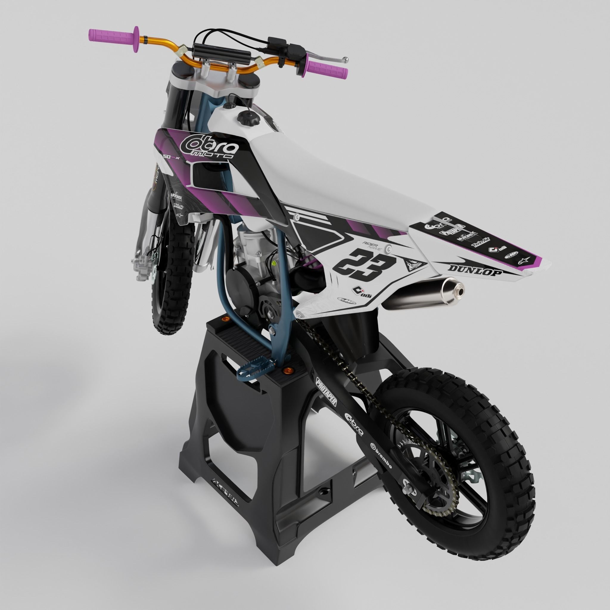 COBRA MOTO CX50 SRX 3D model_5
