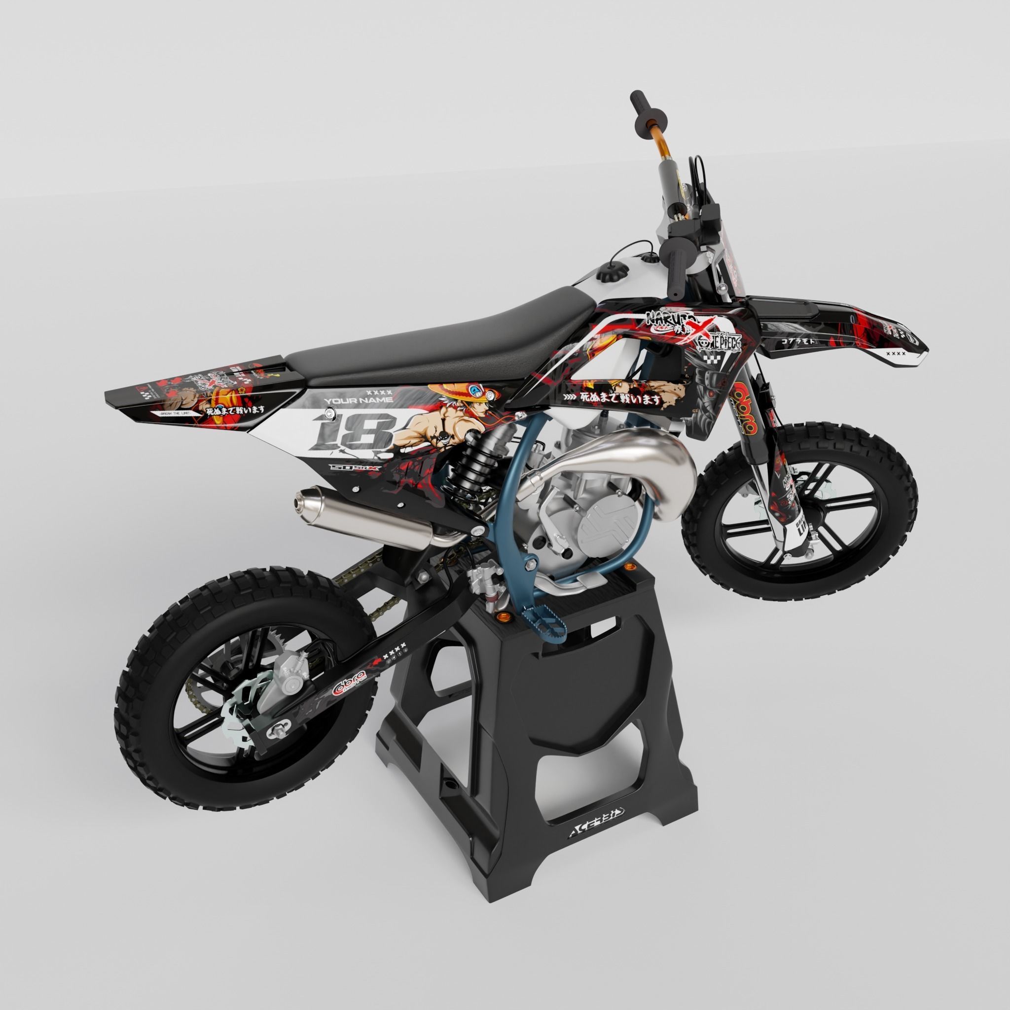 COBRA MOTO CX50 SRX 3D model_16