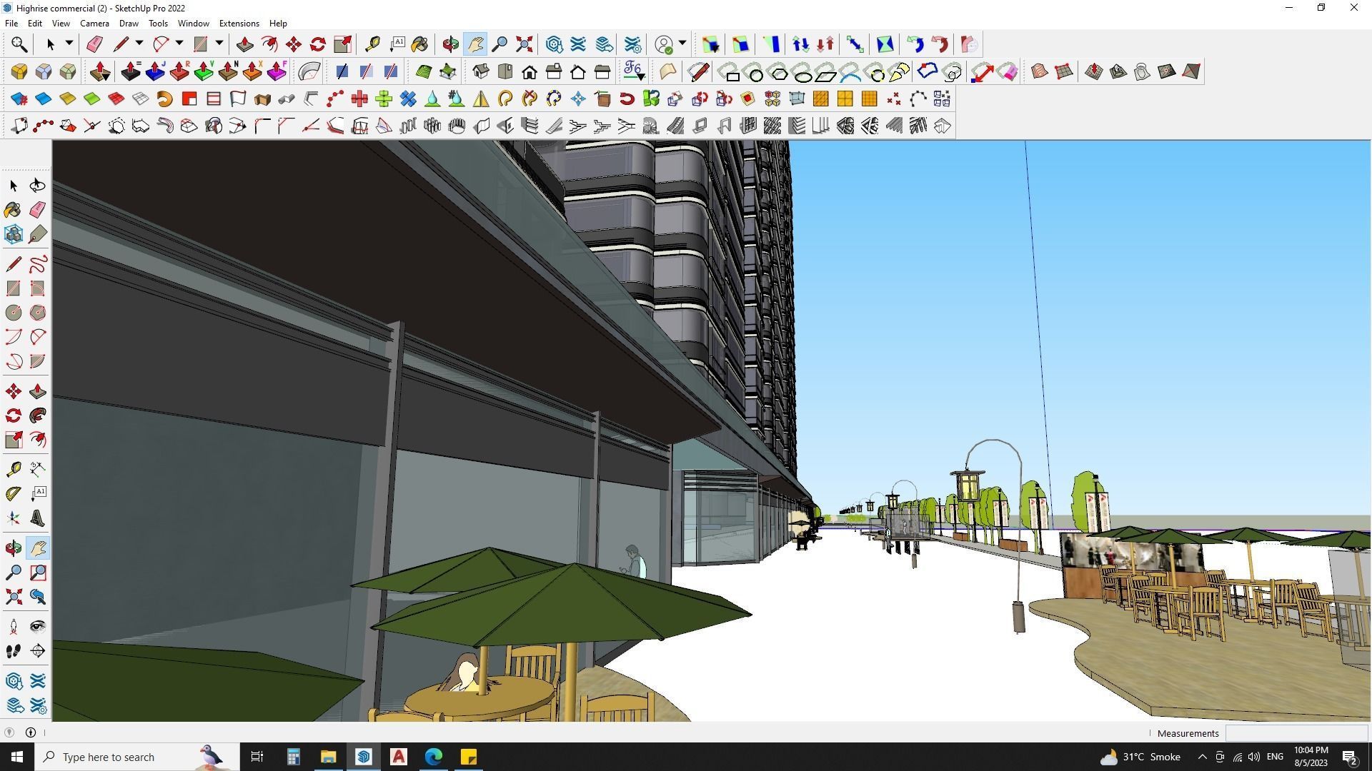 residential building 3d model free download Free 3D model_7