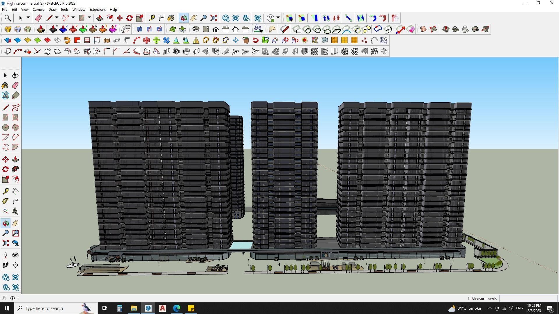 residential building 3d model free download free 3D model | CGTrader
