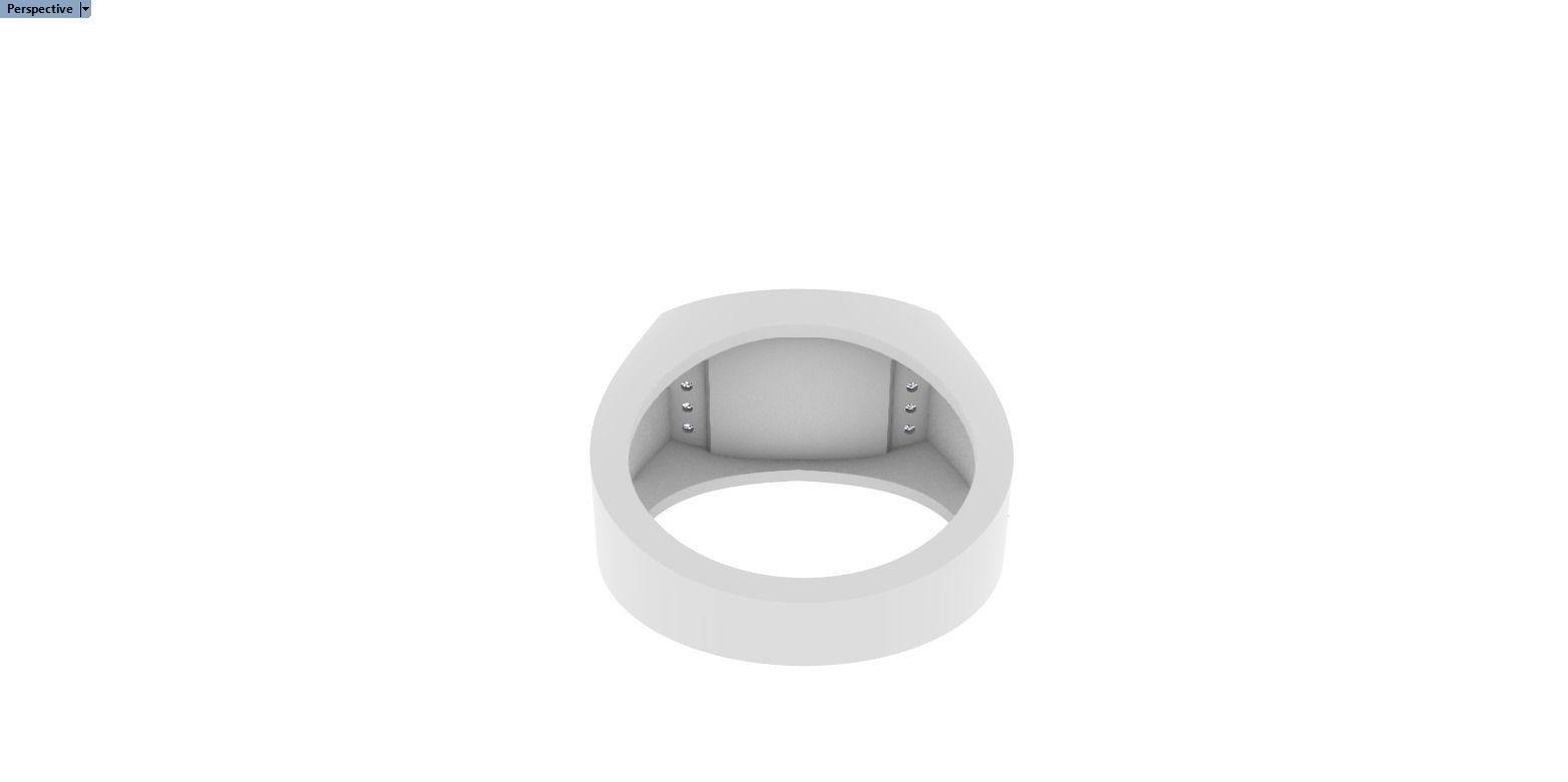 man  signet ring model 483 3D print model_15