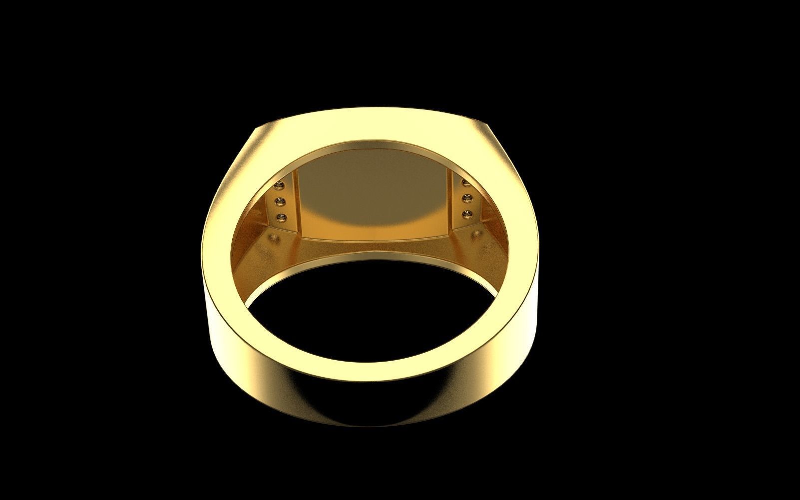 man  signet ring model 483 3D print model_44