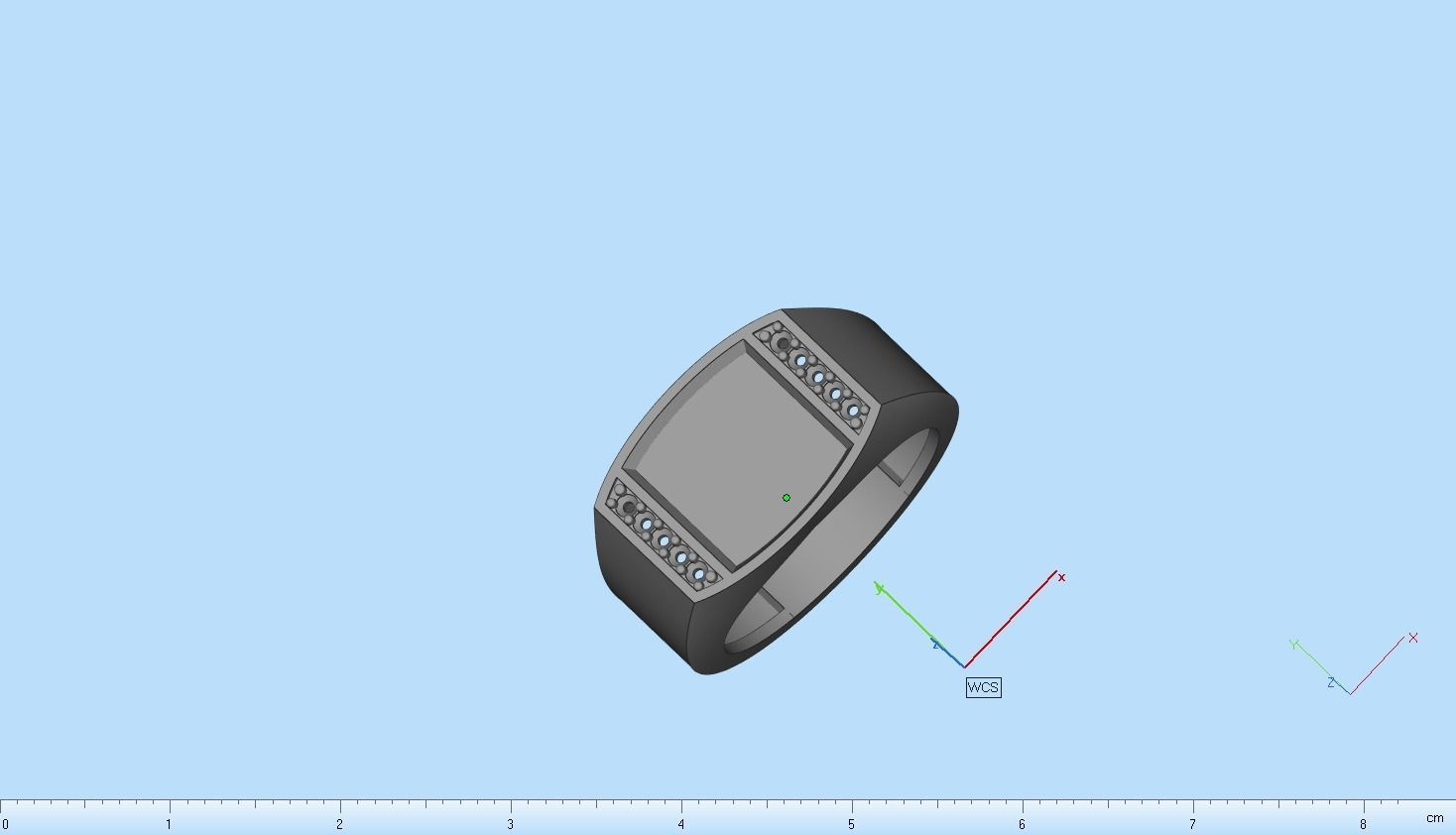 man  signet ring model 483 3D print model_19
