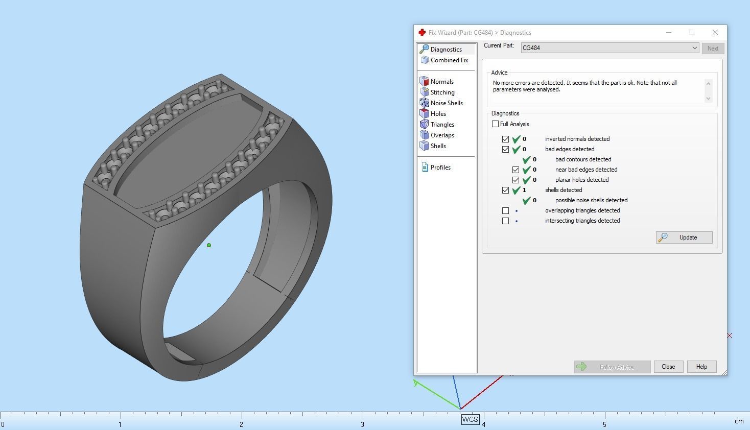 man signet ring model 484 3D print model_5