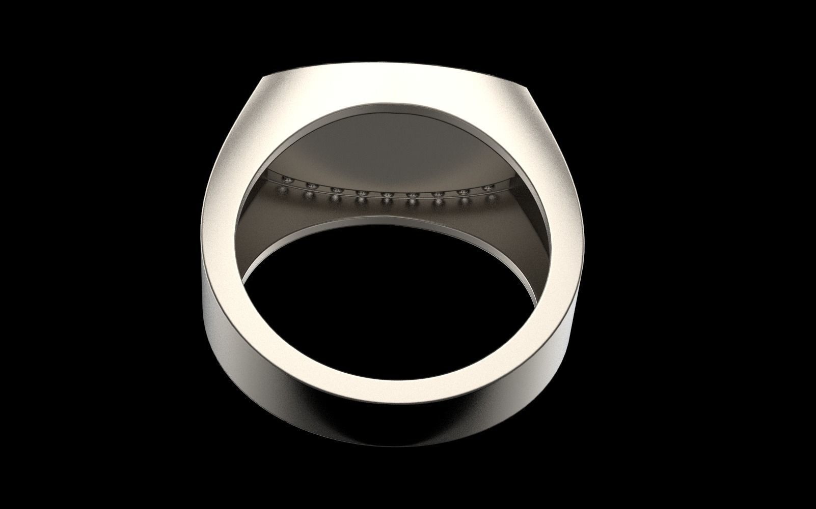 man signet ring model 484 3D print model_41