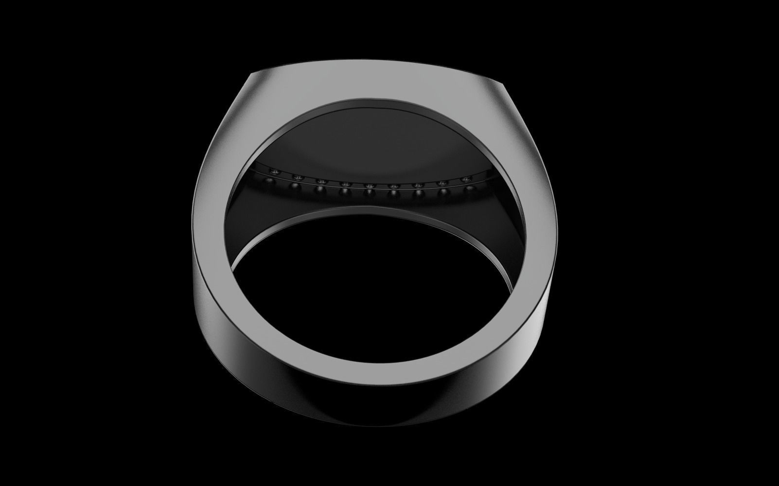 man signet ring model 484 3D print model_43