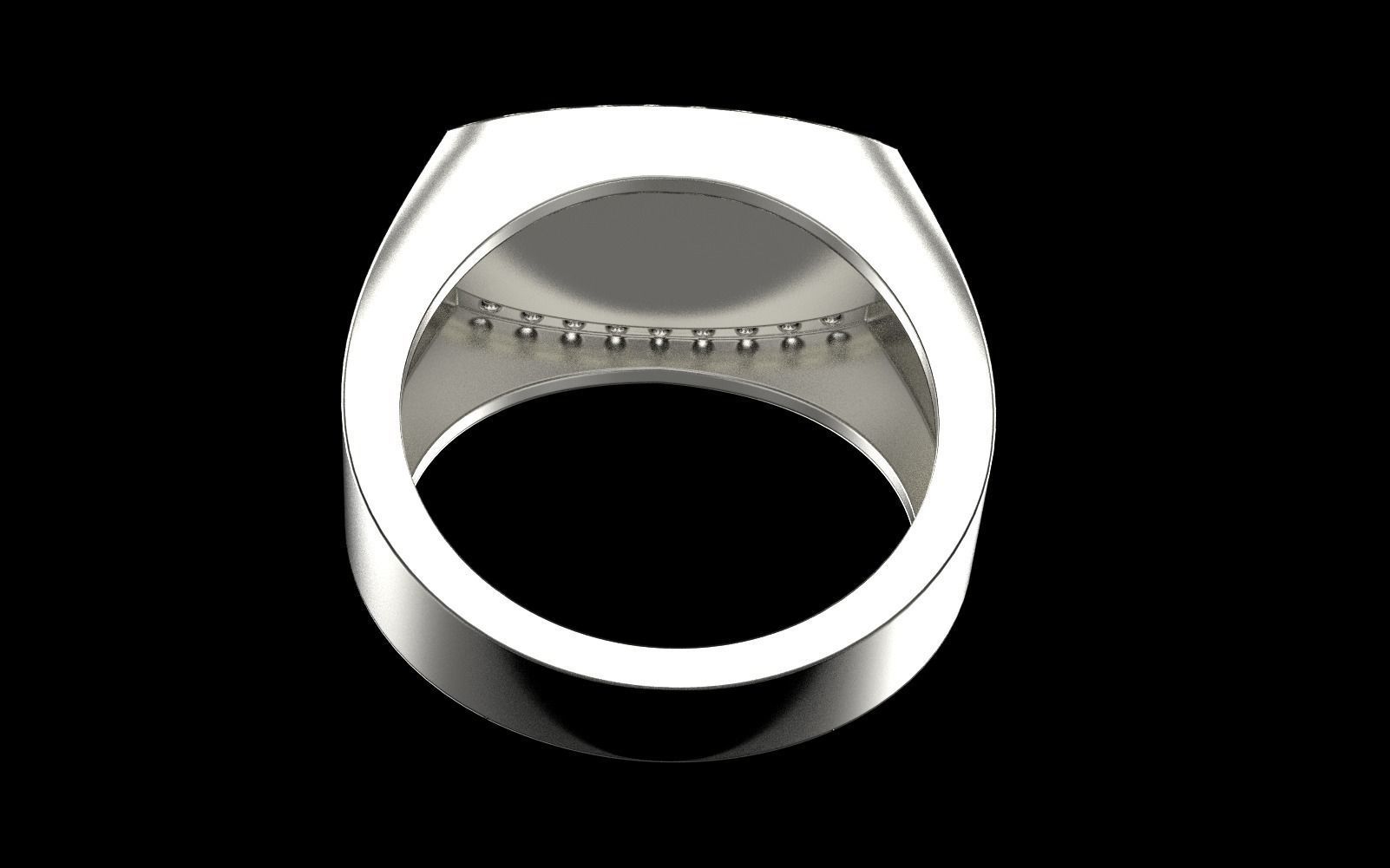 man signet ring model 484 3D print model_44