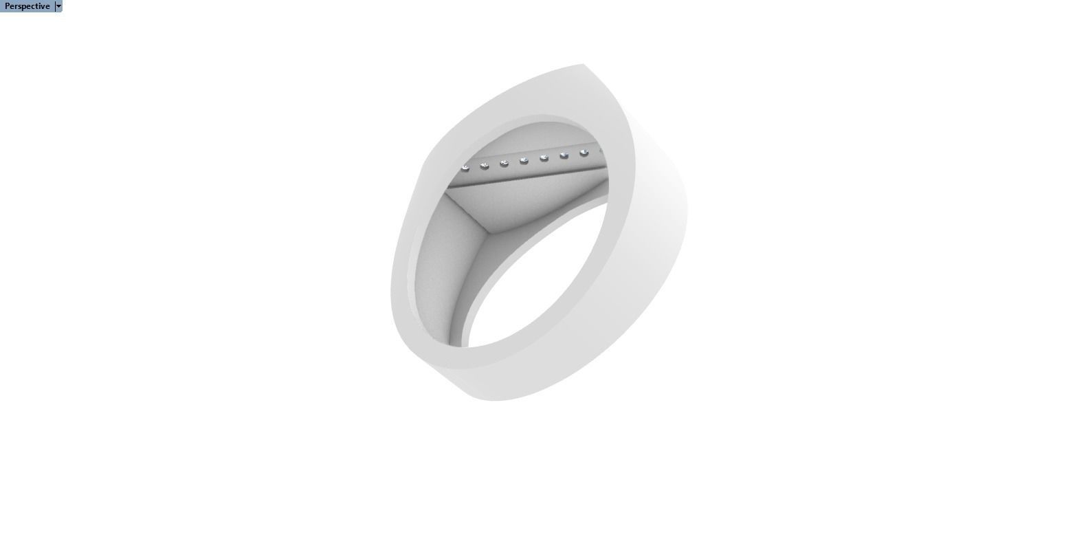 man  signet ring model 486 3D print model_11