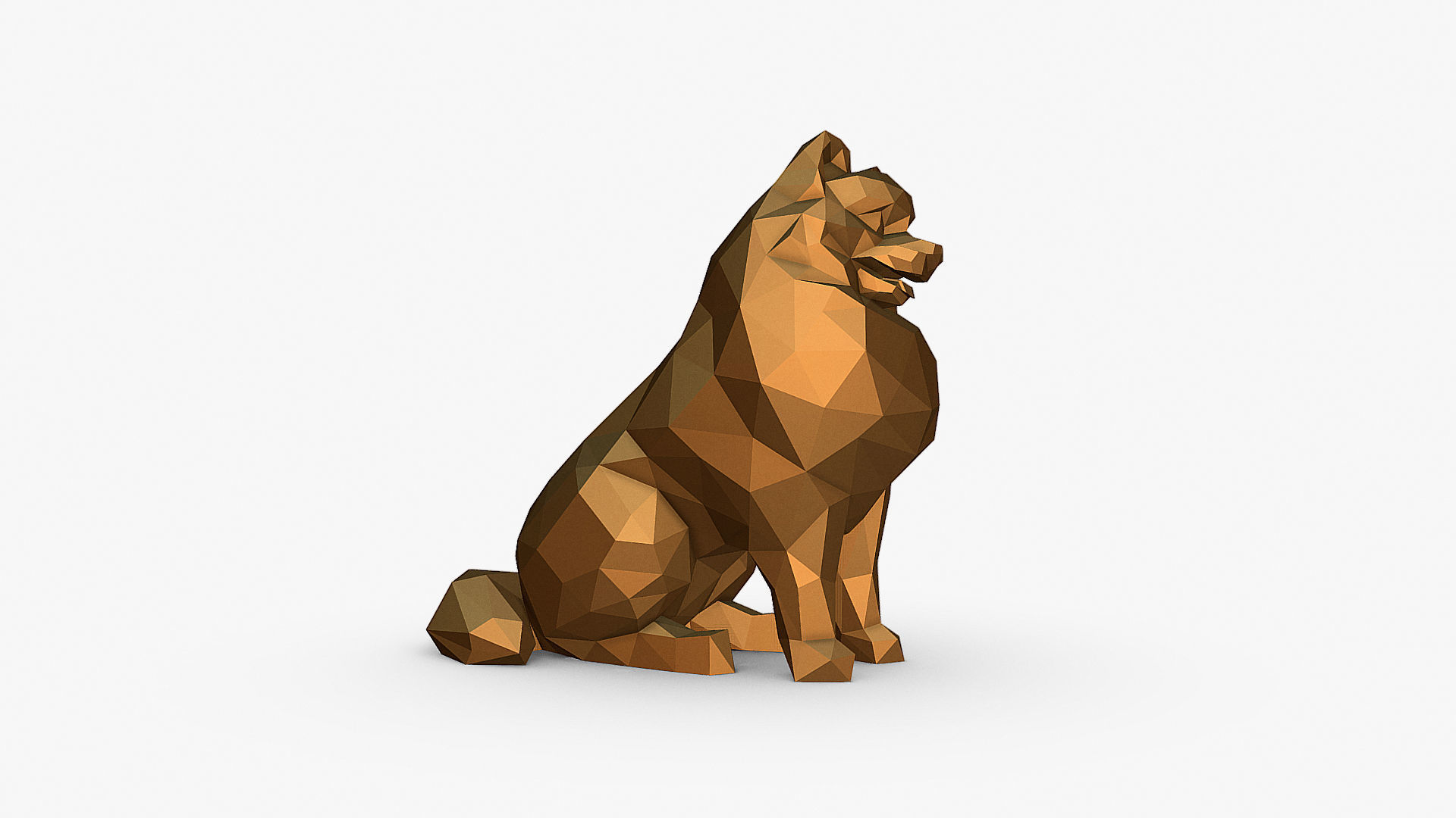 Spitz figure 3D print model_9