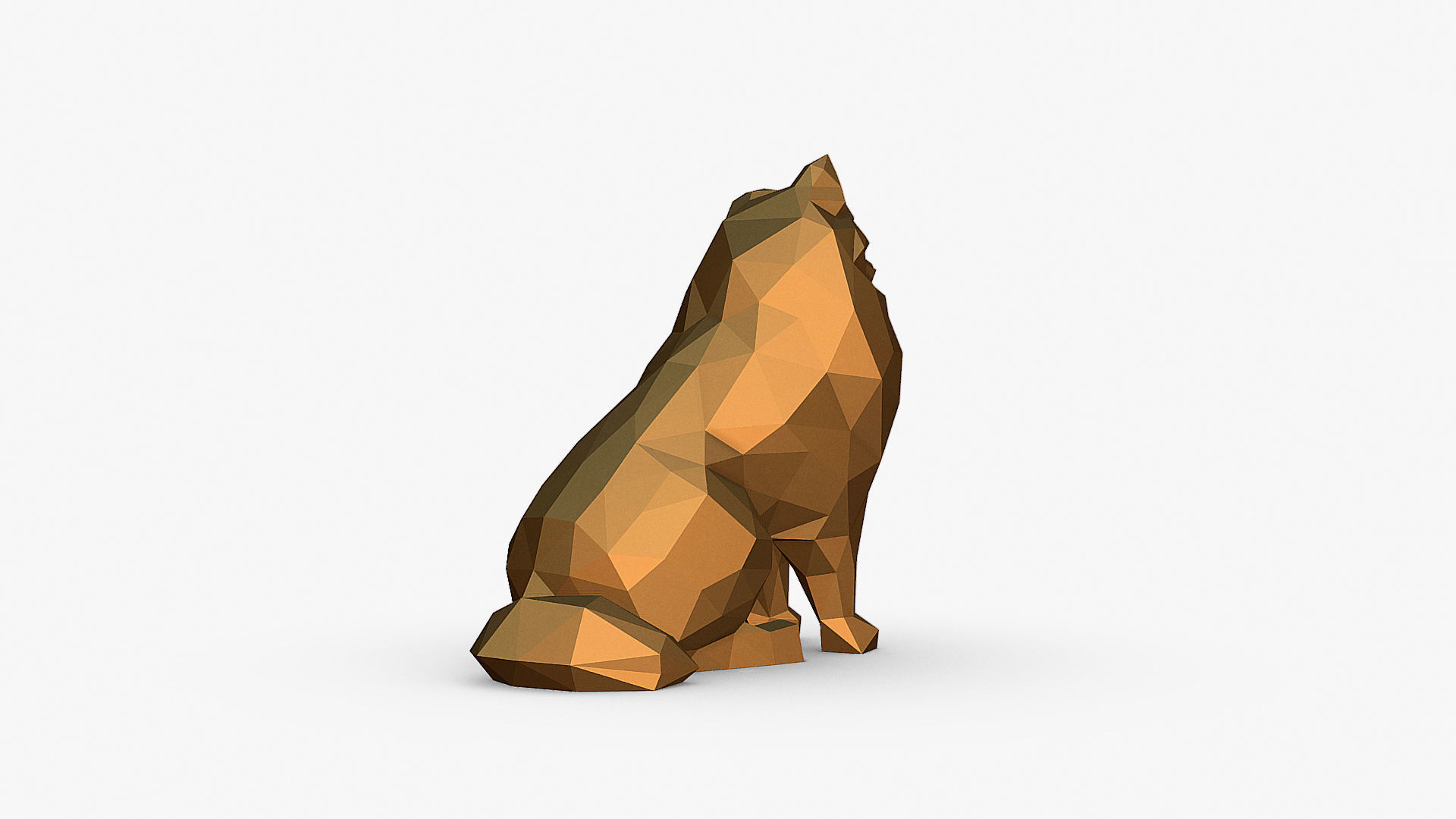 Spitz figure 3D print model_7